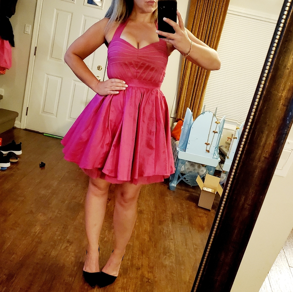 Aqua brand Pink puff dress